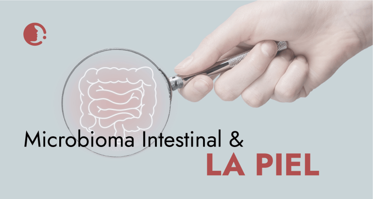 Relación entre el microbioma intestinal y la piel