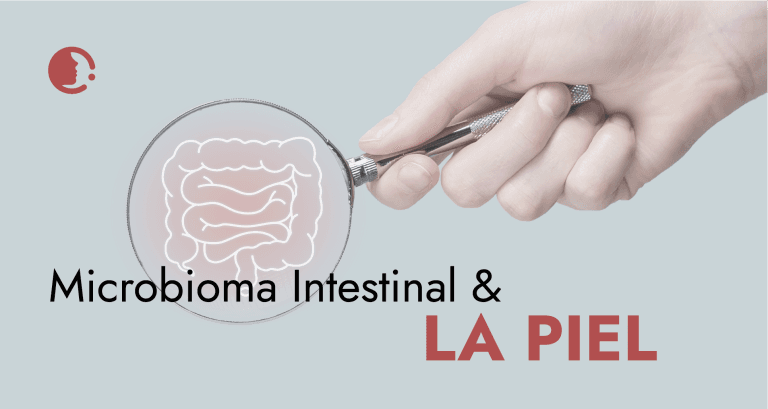 Relación entre el microbioma intestinal y la piel